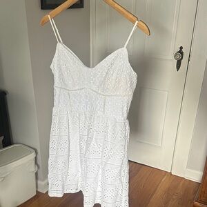 White Eyelet Sundress